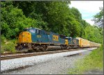 CSX 8725 and 8535